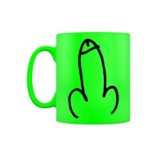 Grindstore Willy Mug - Neon Green/Black - One Size