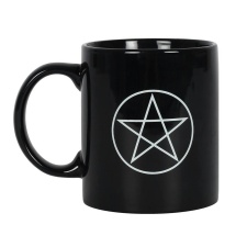 Something Different Pentagram Mug - Black - One Size