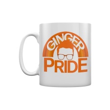 Grindstore Ginger Pride Mug - White/Orange - One Size