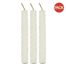 Something Different Beeswax Candles (Pack of 6) - White - One Size