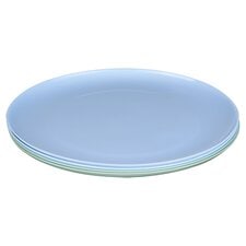 Tesco Reusable Plates Mixed Colours 4 Pack