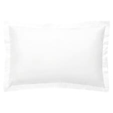 Fox & Ivy White 200 Thread Count Oxford Pillowcase