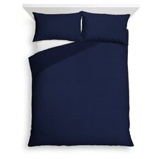 F&F Home Bedding Navy Waffle Duvet Set Double