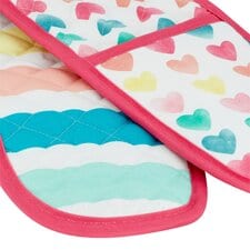 Tesco Bright Hearts Double Oven Glove