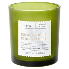 Tesco Apothecary Candle Eucalyptus & Pine Needles 140G