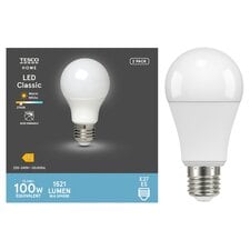TESCO LED CLASSIC NOT DIMMABLE WARM WHITE 100W ES 2PK