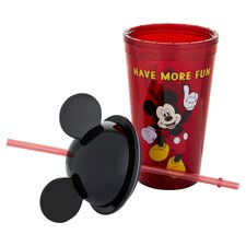 Tesco Disney Mickey Lidded Plastic Cup