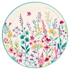 Tesco Meadow Plate 23Cm 10 Pack