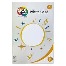 Go Create White Card 8 Sheets