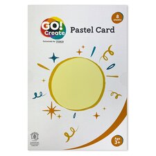 Go Create Pastel Card 8 Sheets