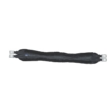 Shires Performance Elasticated SupaFleece Contour  Horse Girth - Black - 50in