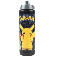 Pokemon Pikachu Water Bottle - Black - One Size