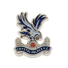 Crystal Palace FC Crest Badge - White/Blue/Silver/Red - One Size