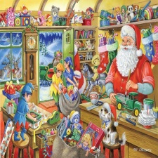 The House of Puzzles, No.5 - Santa's Workshop - 1000 Piece Jigsaw Puzzle