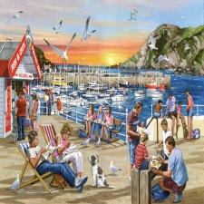 The House of Puzzles, Fish & Chips - 1000 Piece Jigsaw Puzzle