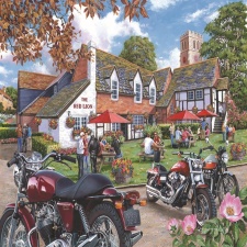 The House of Puzzles, Easy Riders - 1000 Piece Jigsaw Puzzle