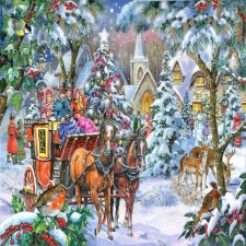 The House of Puzzles, Coach Party - 1000 Piece Jigsaw Puzzle