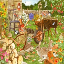 The House of Puzzles, Like Rag Tag and Bobtail - 1000 Piece Jigsaw Puzzle