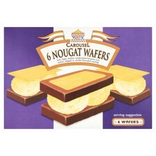 Carousel Nougat Wafers 6 Pack