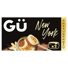 Gu New York Cheesecakes 2X80g