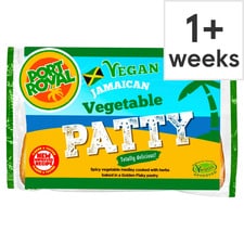 Port Royal Mixed Vegetable Jamaican Patty 140G