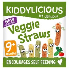 Kiddylicious Veggie Straws 12G