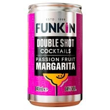 Funkin Double Shot Cocktails Passion Fruit Margarita 140ml