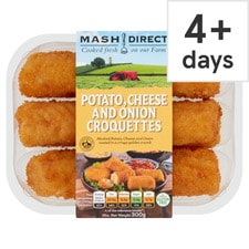 Mash Direct Potato Cheese Onion Croquettes 300G