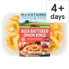 Mash Direct Beer Battered Onion Rings 200G