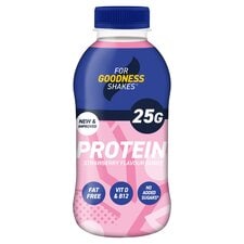 For Goodness Shakes Protein Strawberry 435ml