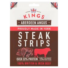 Kings Aberdeen Angus Steak Strips 60G