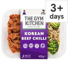 The Gym Kitchen Korean Beef Chilli 400G