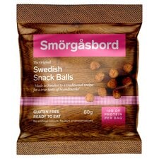 Smorgasbord Original Swedish Snack Balls 80G