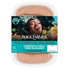 The Black Farmer Mango & Chilli Pork Sausages 375G