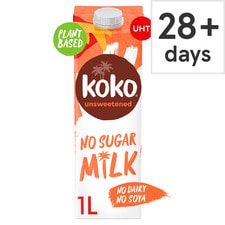 Koko Dairy Free Unsweetened Alternative Longlife Drink 1L