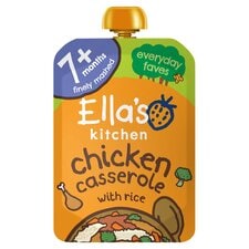 Ella's Kitchen Chicken Casserole With Rice 130G