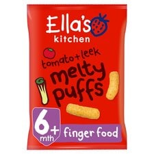 Ella's Kitchen Leek & Tomato Melty Puffs 20G