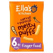 Ella's Kitchen Parsnip & Carrot Melty Puffs 20G