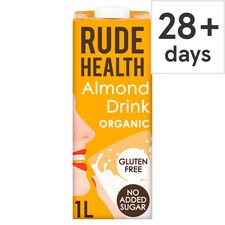 Rude Health Organic Almond Longlife Dairy Free Drink 1L