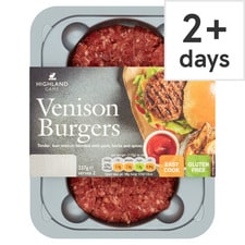 Highland Game Venison Burgers 227G (L)