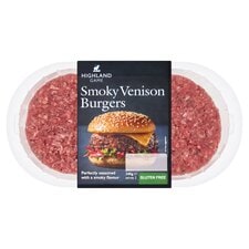 Highland Game Smoky Venison burger 340g