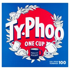 Typhoo 100 One Cup Teabags 200G