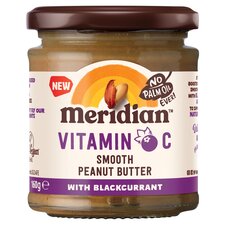 Meridian Vitamin C Smooth Peanut Butter With B/Crn 160G