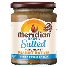 Meridian Lightly Salted Crunchy Peanut Butter 280g