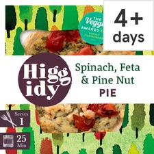 Higgidy Spinach, Feta & Pine Nut Pie 250G