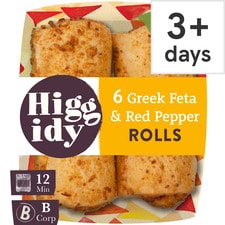 Higgidy Feta & Red Pepper Mini Rolls 160G