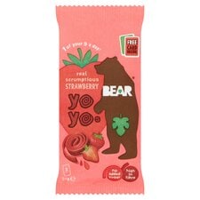 Bear Pure Fruit Yoyos Strawberry 20G