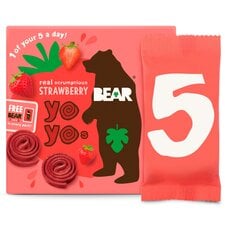 Bear Strawberry Yoyo Multipack 5X20g