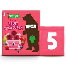 BEAR Berry Fruit Treasures 5 x 20g