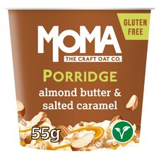 Moma Porridge Almond Butter & Salted Caramel 55G